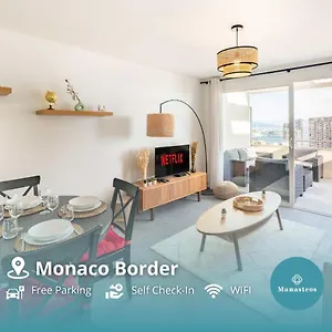 5mn Monaco - Terrasse Vue - Parking - Be Beausoleil
